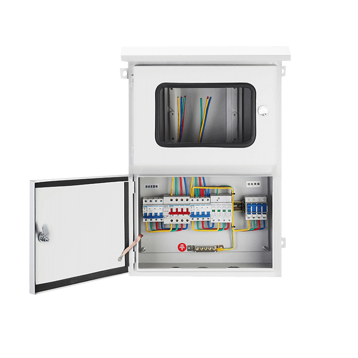 双层带表位喷塑光伏并网配电箱